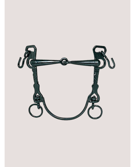 Mors vaquero embouchure N°12 barre courbe