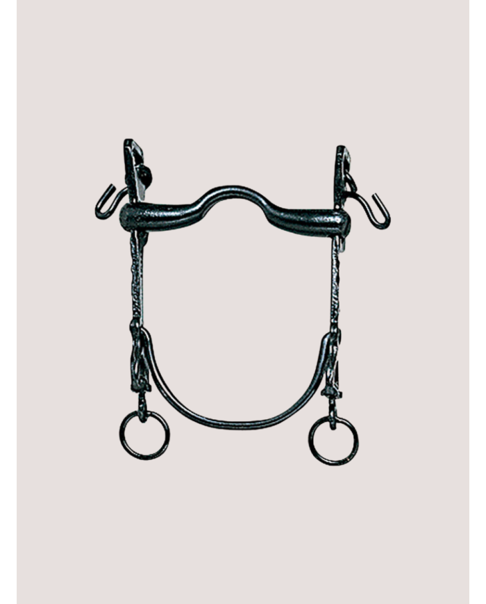 Mors Vaquero avec embouchure douce modèle ECO
