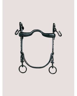 Mors Vaquero avec embouchure douce modèle ECO