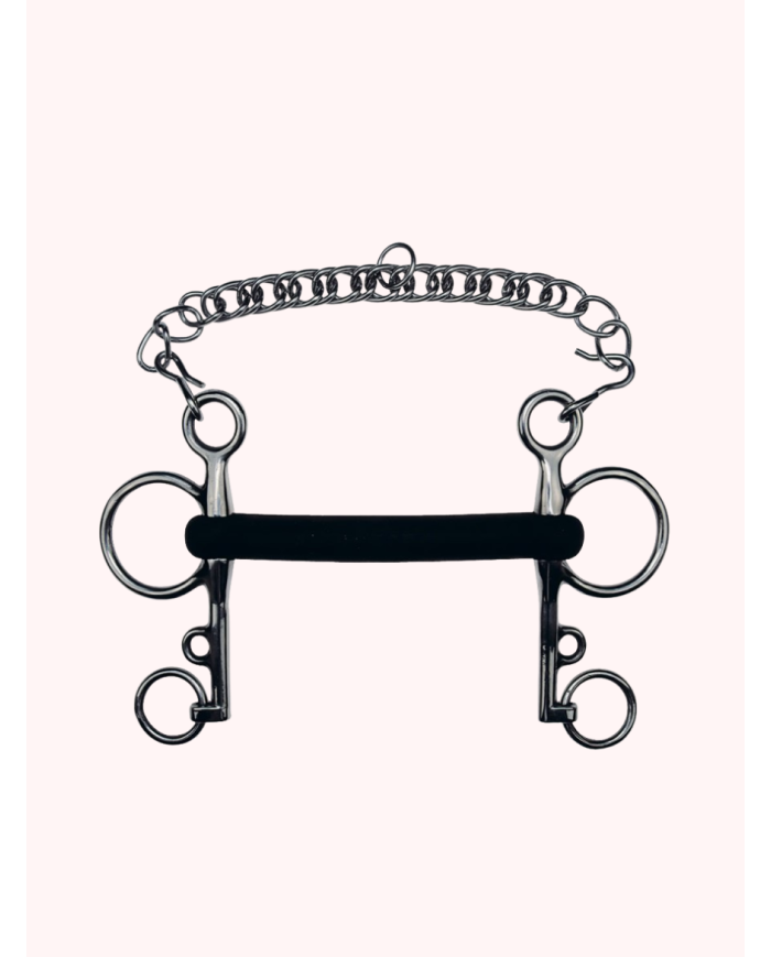 PELHAM FEELING CAOUTCHOUC DROIT