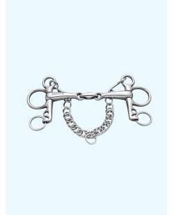 Mors pelham SPRENGER double brisure