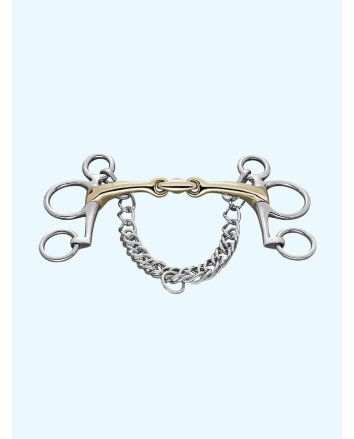 Mors Pelham SPRENGER "Dynamic RS" double brisure