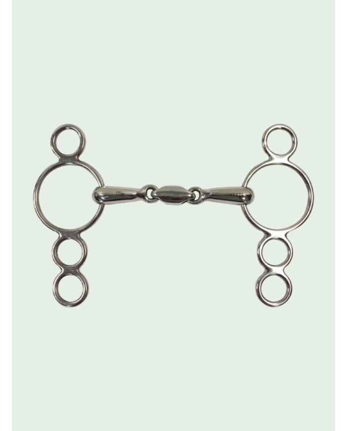 Pessoa 4 anneaux double brisure