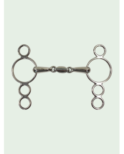 Pessoa 4 anneaux double brisure