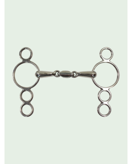 Pessoa 4 anneaux double brisure