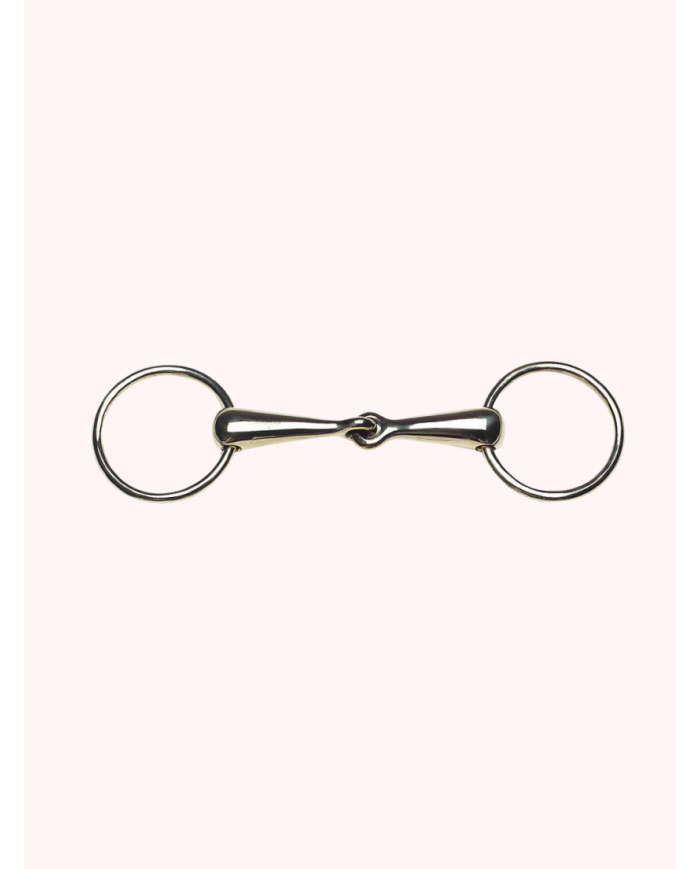 Mors à anneaux  en Maillechort