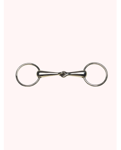 Mors à anneaux  en Maillechort