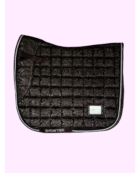 Tapis dressage fleuri