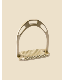 Etriers alu plancher large Doré