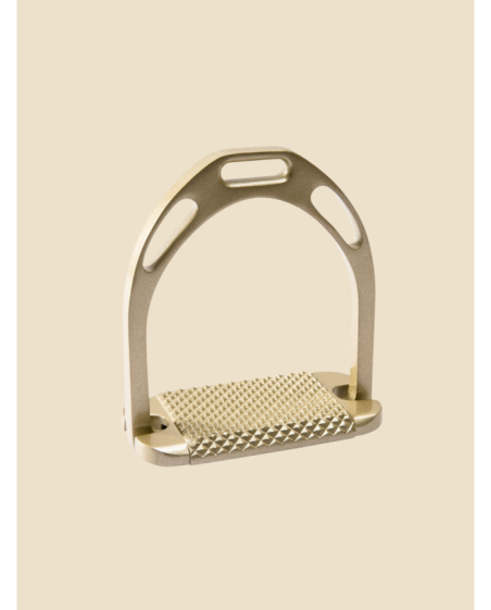 Etriers alu plancher large Doré