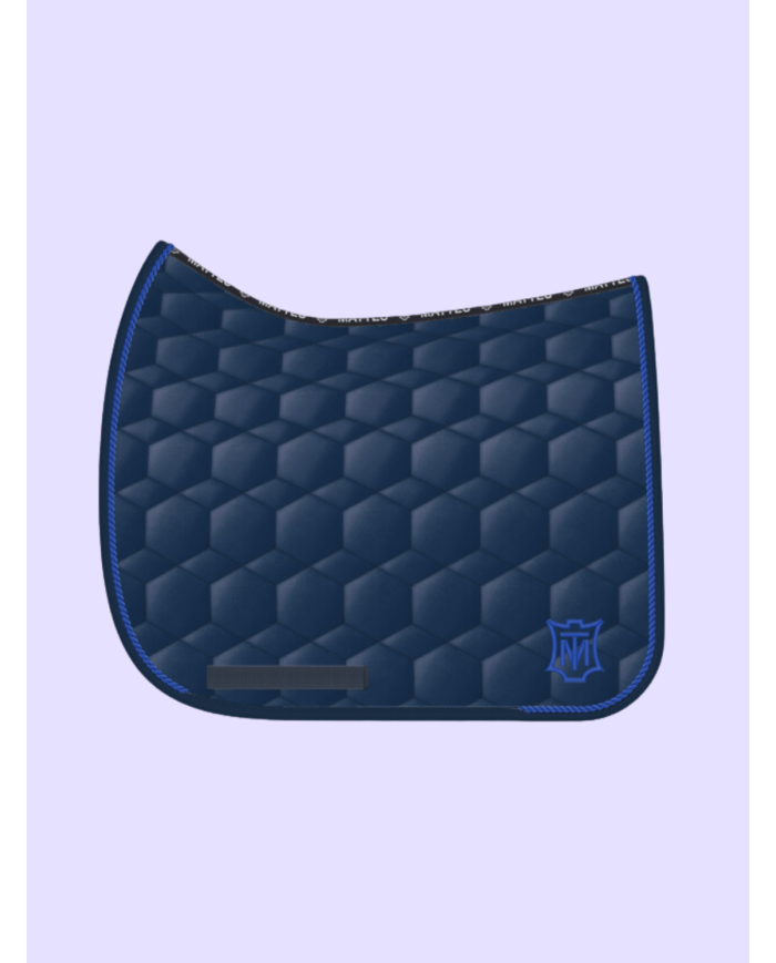 Mattes - Tapis dressage taille L bleu Navy