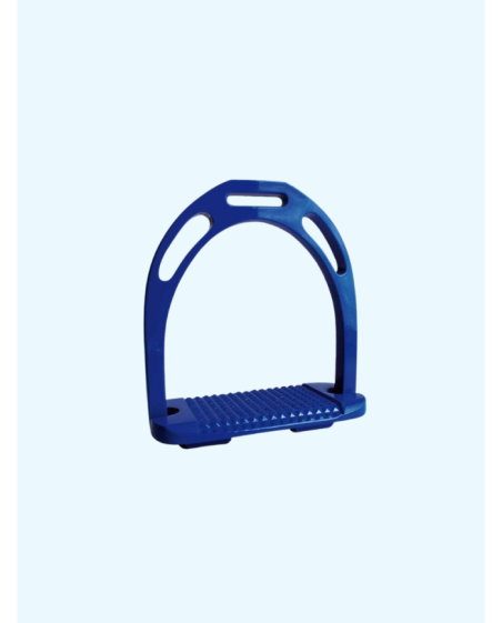 Etriers alu plancher large Bleu