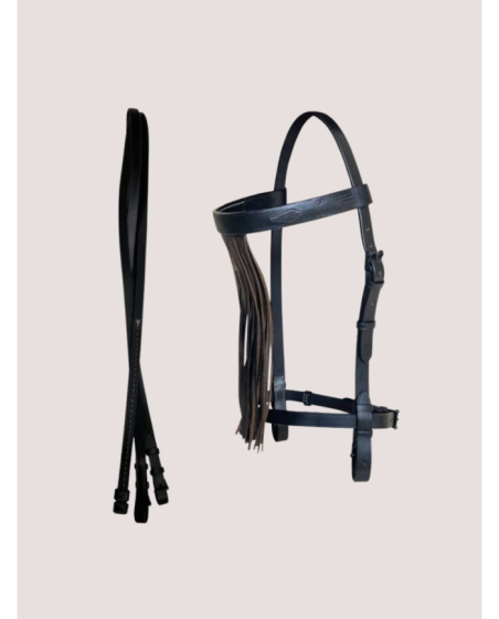 Bridon Vaquera modèle Lydia sans sous-gorge