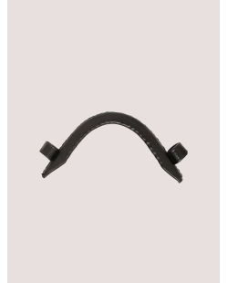 Serreta simple en cuir noir