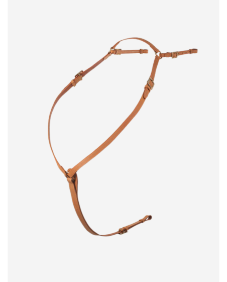 Collier de chasse portugais boucle rectangle ECO noisette