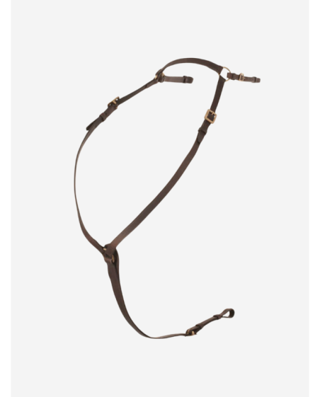 Collier de chasse portugais boucle rectangle ECO marron