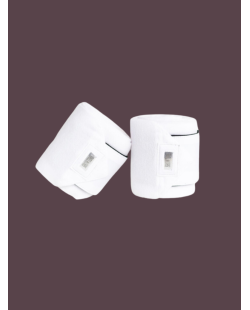 Bandes de polo Showtime blanc