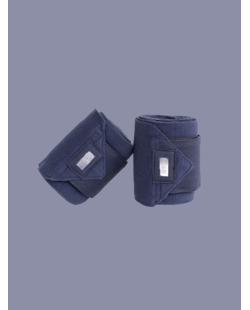 Bandes de polo Showtime bleu marine