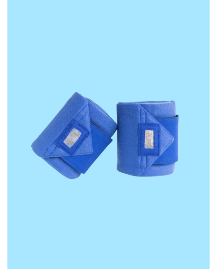 Bandes de polo Showtime bleu