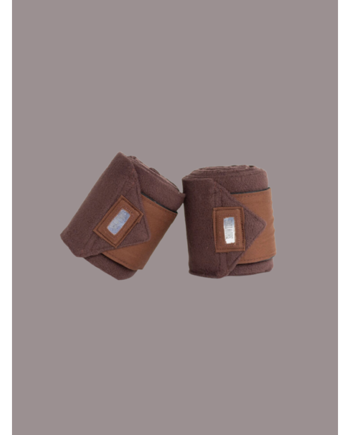 Bandes de polo Showtime marron