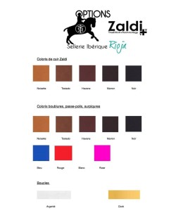 Selle portugaise ZALDI modèle LUSO DELUXE