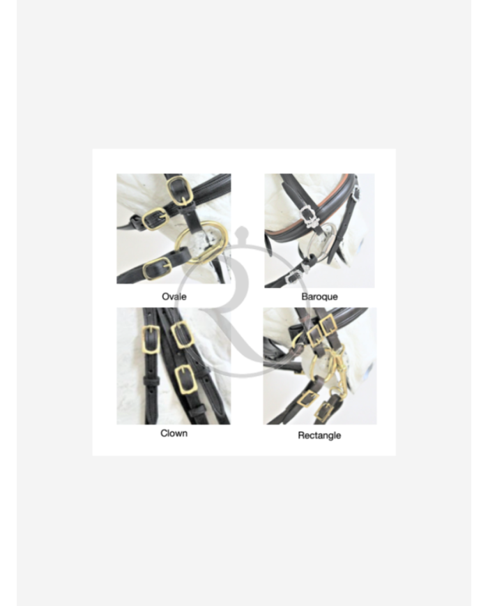 Bridon Portugais couronne et doublure 100% personnalisable