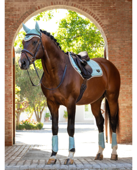 LE MIEUX - Tapis CSO Square Loire Classic Aqua Noyau