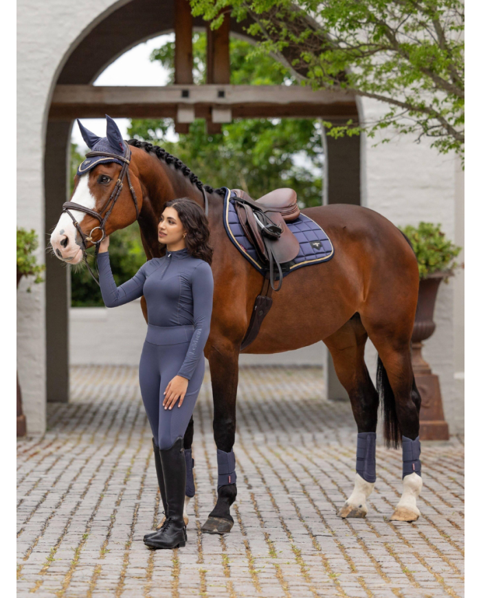 LE MIEUX - Tapis CSO Square Loire Classic Dusk Blue Noyau