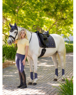 LE MIEUX - Tapis Dressage Square Loire Classic Dusk Blue Noyau
