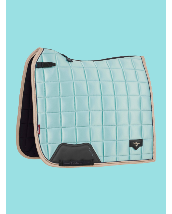 LE MIEUX - Tapis Dressage Square Loire Classic Aqua Noyau