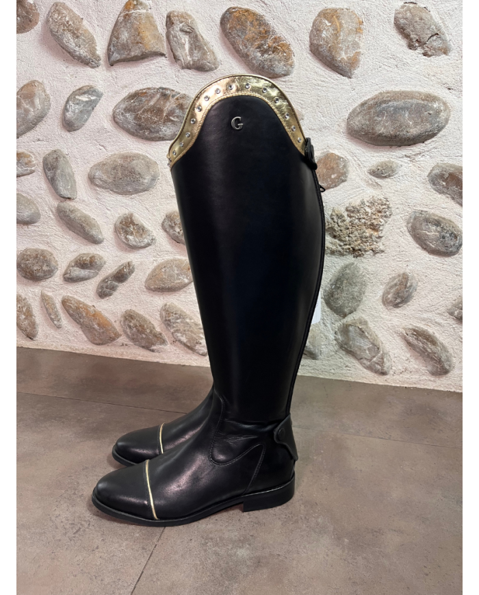 Bottes GALLORS Laurel noir et or 39
