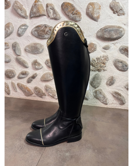 Bottes GALLORS Laurel noir et or 39
