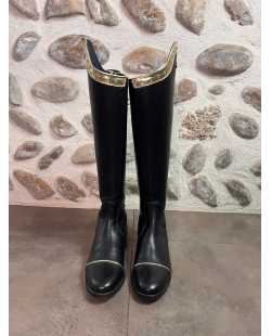 Bottes GALLORS Laurel noir et or 39