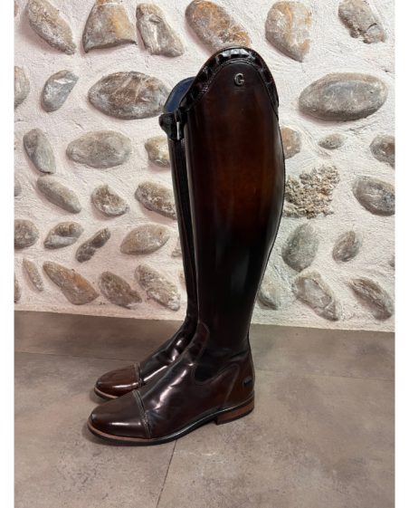 Bottes GALLORS Novel marron vernis 39
