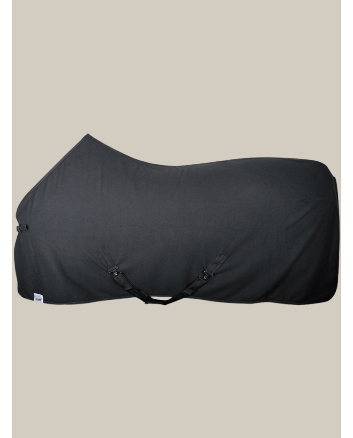 HARRY'S HORSE - Couverture polaire Fleece Colours noir