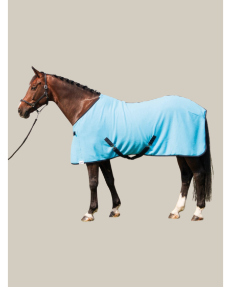 HARRY'S HORSE - Couverture polaire Fleece Colours noir
