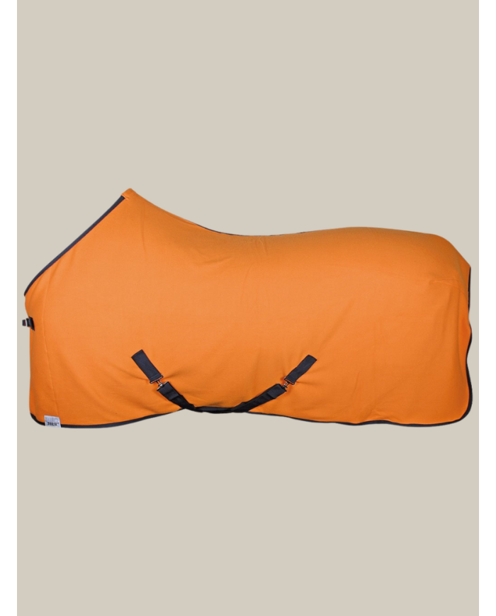 HARRY'S HORSE - Couverture polaire Fleece Colours orange