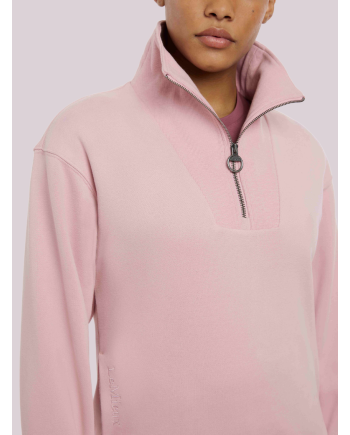 LE MIEUX - Pull-over à col zippé Keira Blossom