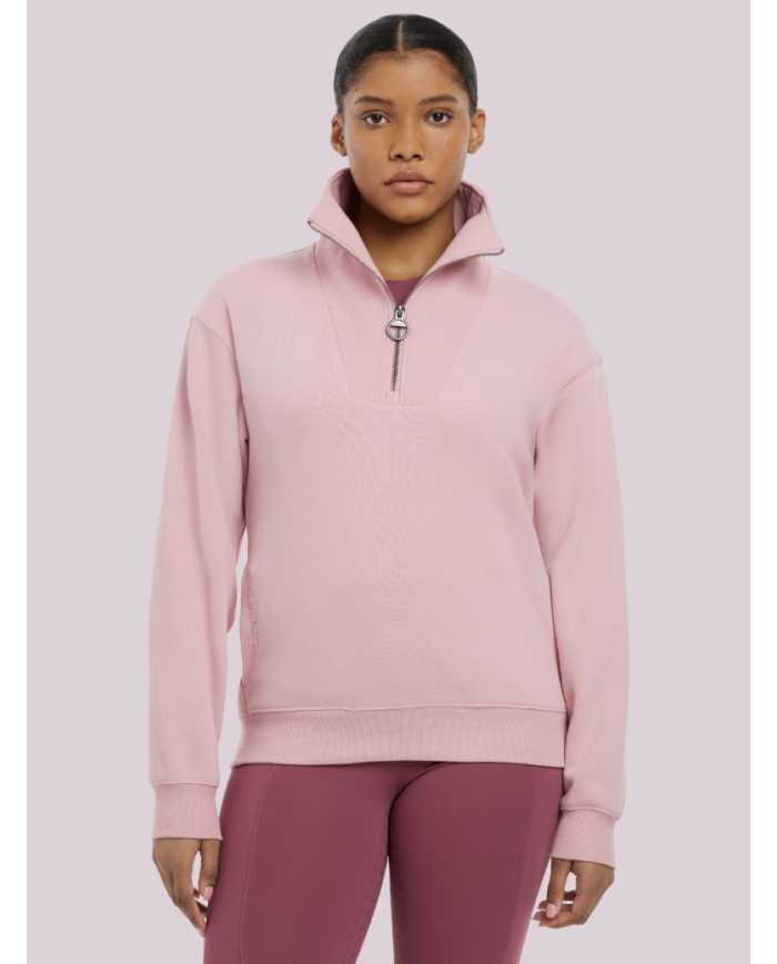LE MIEUX - Pull-over à col zippé Keira Blossom
