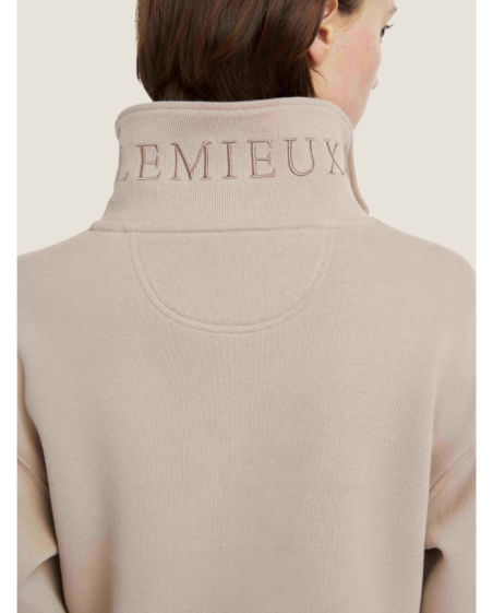 LE MIEUX - Pull-over à col zippé Keira Almond