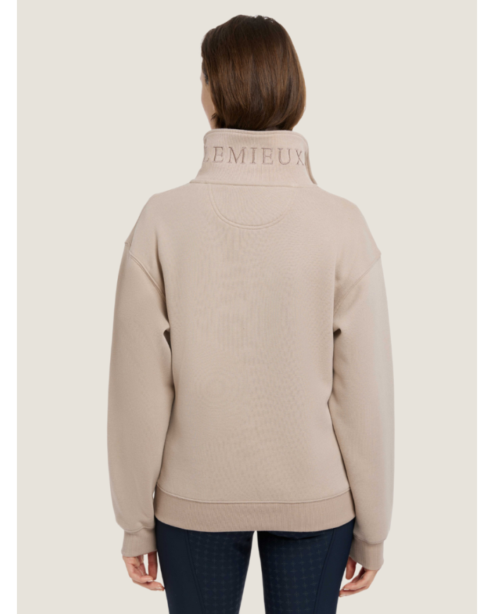 LE MIEUX - Pull-over à col zippé Keira Almond