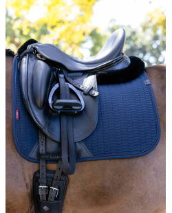LE MIEUX - Tapis Dressage Essence Square Navy Noyau