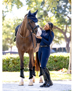 LE MIEUX - Bonnet anti-mouches Essence Navy Noyau