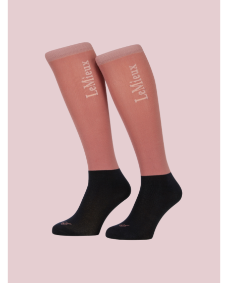 LE MIEUX - Lot de 2 paires de chaussettes Peony