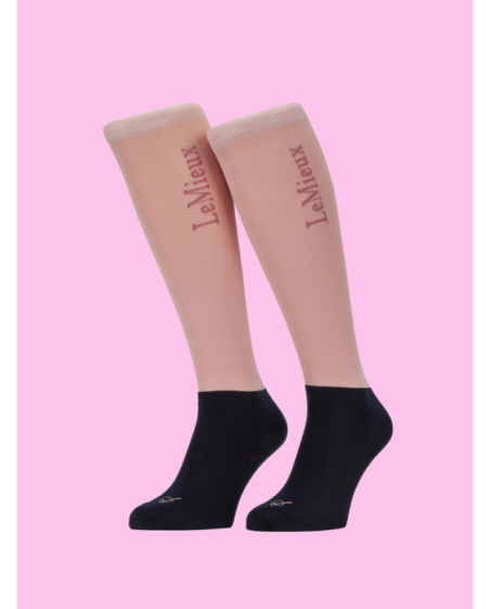 LE MIEUX - Lot de 2 paires de chaussettes Compétition Blossom