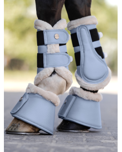 WALDHAUSEN - Guêtres de dressage Comfort Light bleu pastel