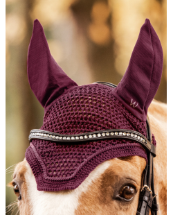 WALDHAUSEN - Bonnet anti-mouches basic rouge velouté