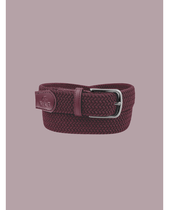 WALDHAUSEN - Ceinture extensible Malina rouge velouté