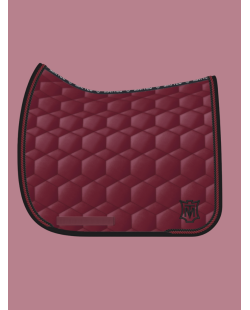 Mattes - Tapis Dressage taille L Bordeaux/Noir