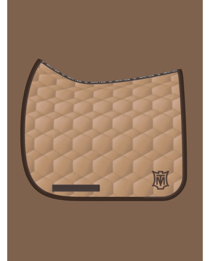 Mattes - Tapis Dressage taille L Sable/Marron